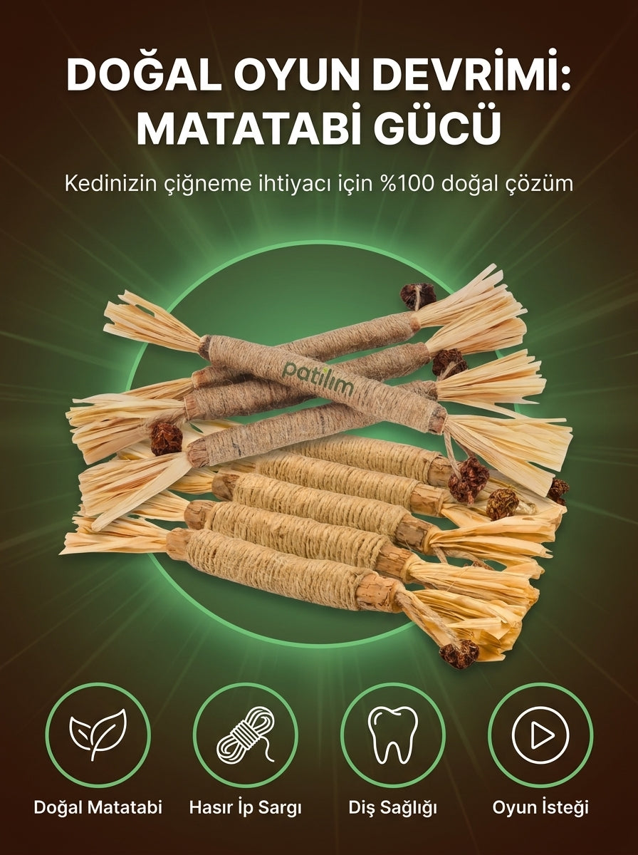 Patilim Doğal Matatabi Çubukları