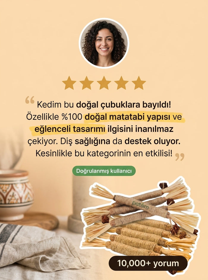 patilim Doğal Matatabi Çubuğu 4